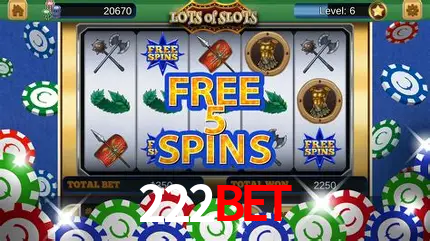 Descubra o Mundo do Cassino Online com 222bet